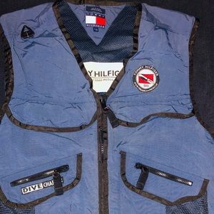 Vintage Tommy Hilfiger divers vest